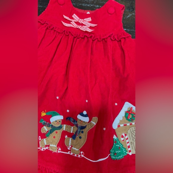 Festive Christmas Tree and Red Holiday Dress Set - Picture 7 of 9